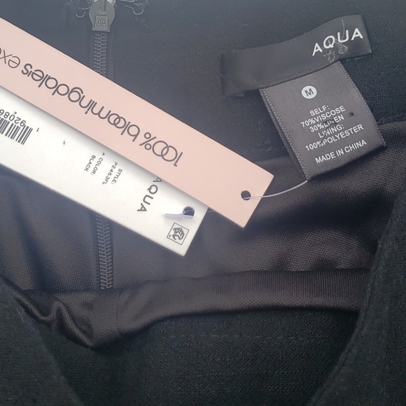 Aqua Tie Waist Pants - Picture 4 of 9